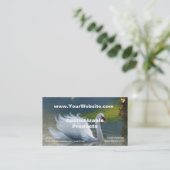 Visite Carte de profil de chanson de cygne (Debout devant)