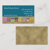 Visite Carte de profil de collections de bascule (Devant / Derrière)