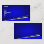 Visite Carte de profil de courbe de page (Devant / Derrière)