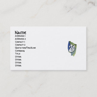 Visite Carte de profil de CYGNE d'AQUARELLE