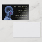 Visite Carte de profil de dentiste (Devant / Derrière)