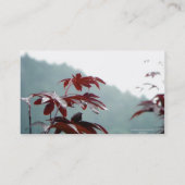 Visite Carte de profil de dialogue d'automne (Dos)