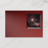 Visite Carte de profil de dimension (Dos)