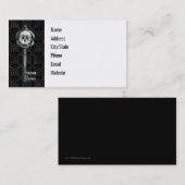 Visite Carte de profil de fausse clé (Devant / Derrière)