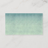 Visite Carte de profil de fleur (Dos)