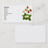 Visite Carte de profil de fraisiers communs (Devant / Derrière)