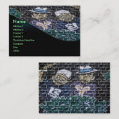 Visite Carte de profil de graffiti (Devant / Derrière)
