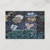 Visite Carte de profil de graffiti (Dos)