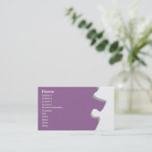 Visite Carte de profil de grès pourpre (Debout devant)