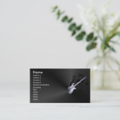 Visite Carte de profil de guitare (Debout devant)