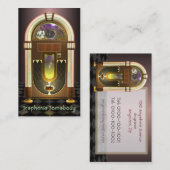 Visite Carte de profil de juke-box (Devant / Derrière)