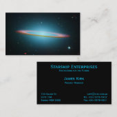 Visite Carte de profil de la galaxie du Sombrero (Devant / Derrière)