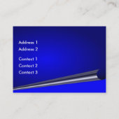 Visite Carte de profil de la page Courbe bleue (Dos)