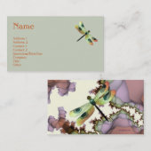 Visite Carte de profil de libellule de pêche (Devant / Derrière)