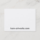 Visite Carte de profil de loup (Dos)