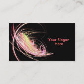 Visite Carte de profil de lumière spatiale (Dos)