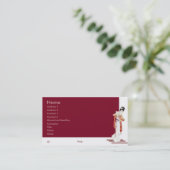 Visite Carte de profil de mode Ladys (Debout devant)