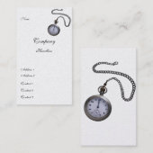 Visite Carte de profil de montre de poche (Devant / Derrière)