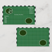 Visite Carte de profil de mur d'objectif (Devant / Derrière)