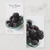 Visite Carte de profil de mûres (Devant / Derrière)