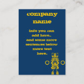 Visite Carte de profil de Music Company (Dos)