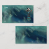 Visite Carte de profil de Natif américain (Devant / Derrière)