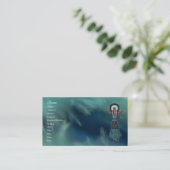 Visite Carte de profil de Natif américain (Debout devant)