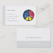 Visite Carte de profil de PAIX (Devant / Derrière)