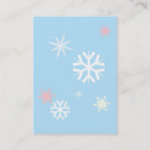 Visite Carte de profil de patin de glace (Dos)