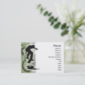 Visite Carte de profil de patineur (Debout devant)