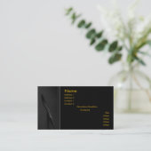 Visite Carte de profil de plume (Debout devant)