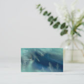 Visite Carte de profil de plumes (Debout devant)