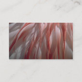 Visite Carte de profil de plumes (Dos)