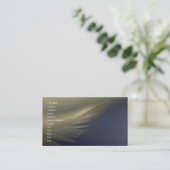 Visite Carte de profil de plumes (Debout devant)