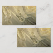 Visite Carte de profil de plumes (Devant / Derrière)