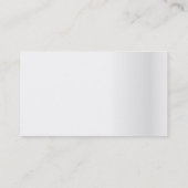 Visite Carte de profil de porte-documents (Dos)