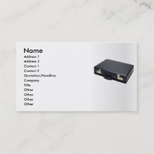 Visite Carte de profil de porte-documents