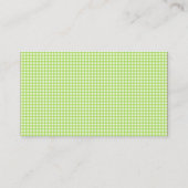 Visite Carte de profil de poulet de guingan (Dos)