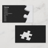 Visite Carte de profil de Puzzle de grès gris (Devant / Derrière)