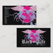 Visite Carte de profil de Rock=Life "Trendskull" (Devant / Derrière)