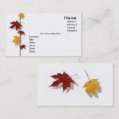 Visite Carte de profil de saison (Devant / Derrière)