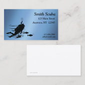 Visite Carte de profil de scaphandre (Devant / Derrière)