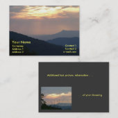 Visite Carte de profil de Shenandoah (Devant / Derrière)