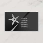Visite Carte de profil de Shuriken (Dos)