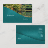 Visite Carte de profil de solde (Devant / Derrière)