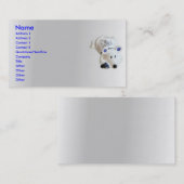 Visite Carte de profil de souris (Devant / Derrière)