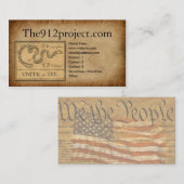 Visite carte de profil de the912project.com (Devant / Derrière)