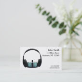 Visite Carte de profil de thème de musique (Debout devant)