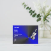 Visite Carte de profil de violon (Debout devant)