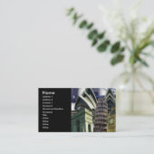 Visite Carte de profil de voyage (Debout devant)